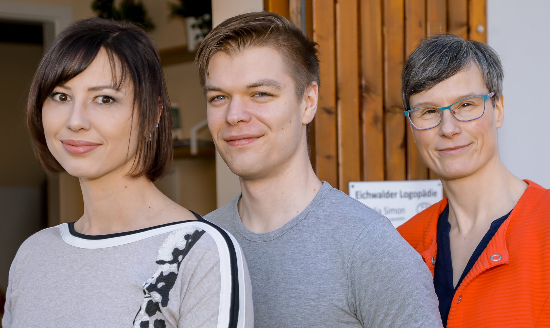 Unsere Kollegen Claudia Simon, Alexander Meske und Ulrike Bieschke